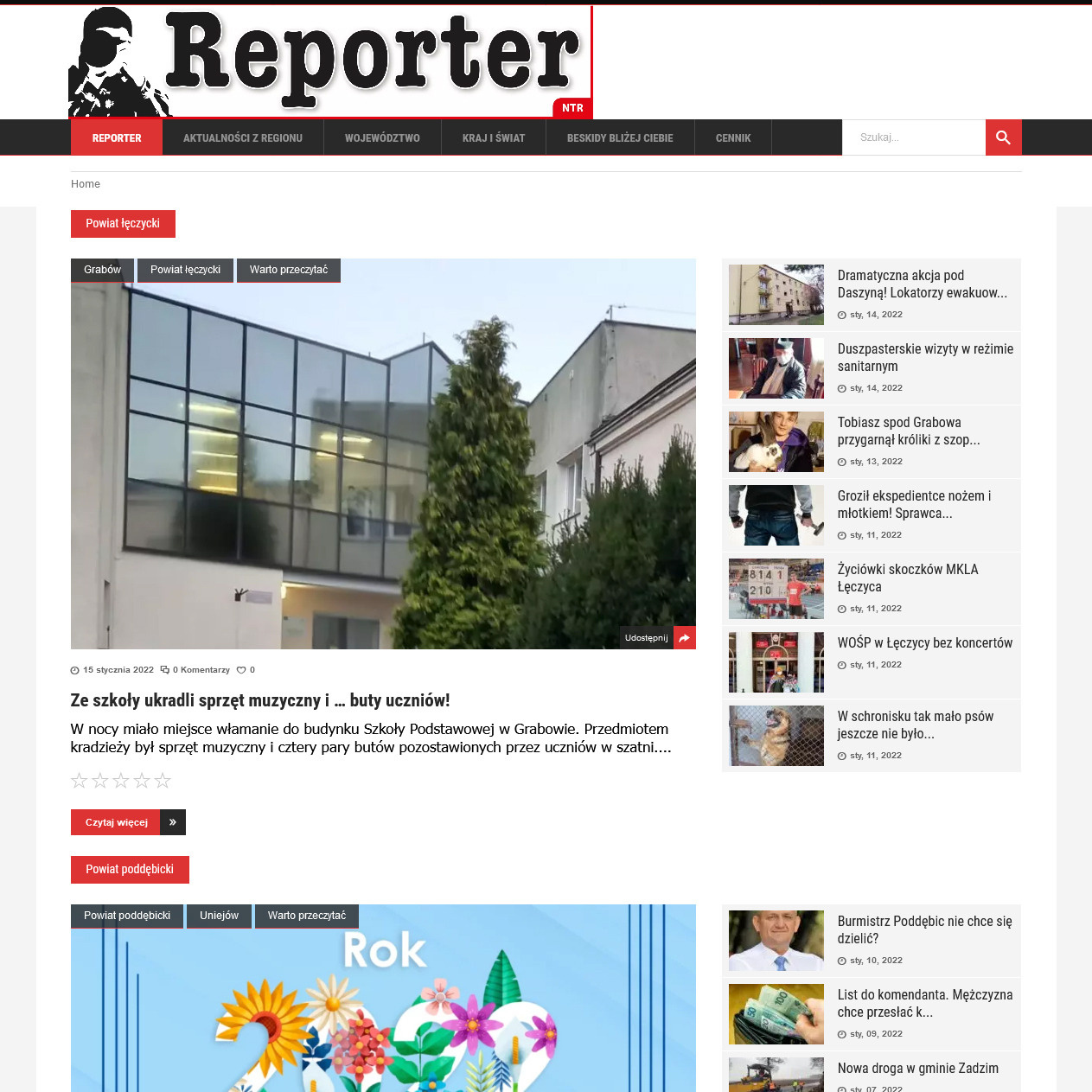 Nowa wersja reporter NTR 2022